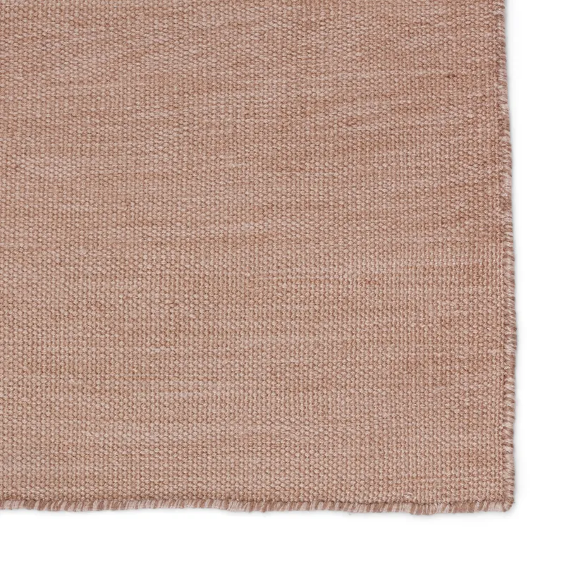 Carmel Sunridge Indoor/ Outdoor Solid Tan Area Rug (2'X3')