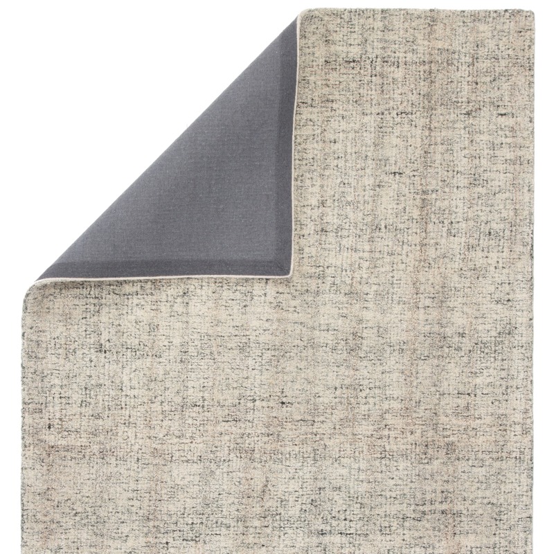 Citgo Ritz Handmade Solid Gray/ Ivory Area Rug - Thumbnail 2
