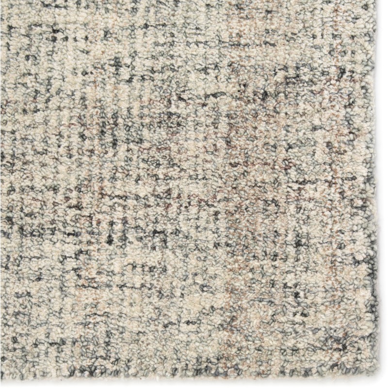 Citgo Ritz Handmade Solid Gray/ Ivory Area Rug - Thumbnail 5