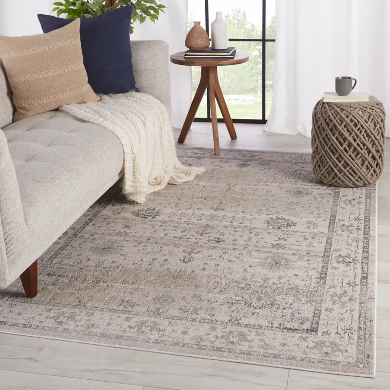 Catalyst Fawcett Oriental Gray Area Rug (5'X7'6")