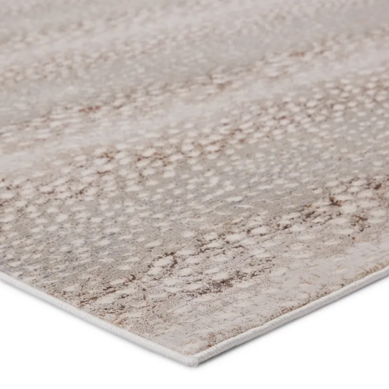 Catalyst Axis Animal Light Gray/ Brown Area Rug (9'6"X13')