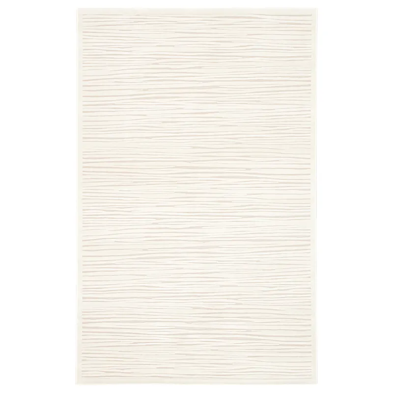 Fables Linea Abstract White Area Rug (12'X15')