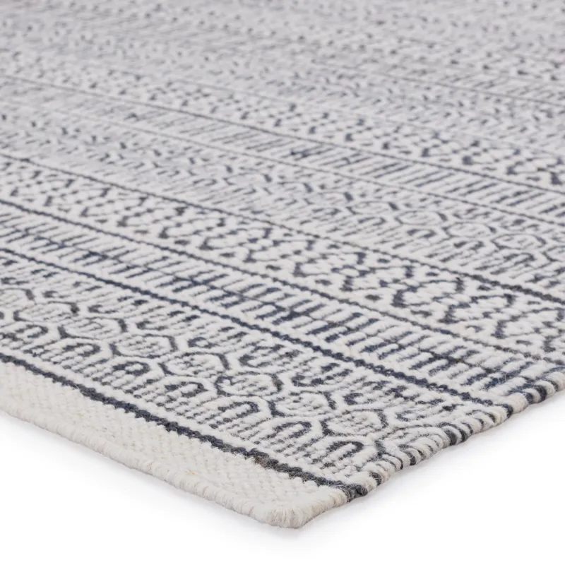 Fontaine Galway Natural Trellis Slate/ Ivory Area Rug (9'X12')