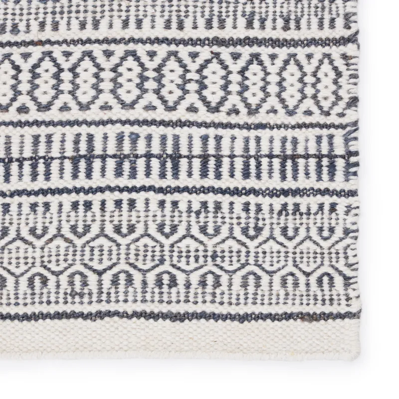 Fontaine Galway Natural Trellis Slate/ Ivory Area Rug (9'X12')