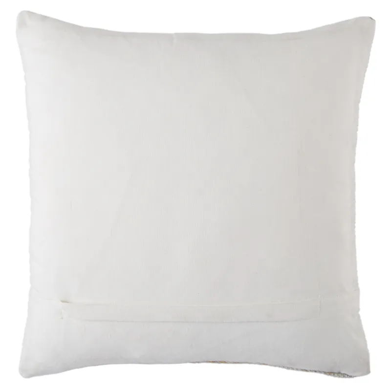 Groove by Nikki Chu Nikki Chu by  Petra Indoor/ Outdoor Tribal Blue/ Multicolor Throw Pillow 18 inch