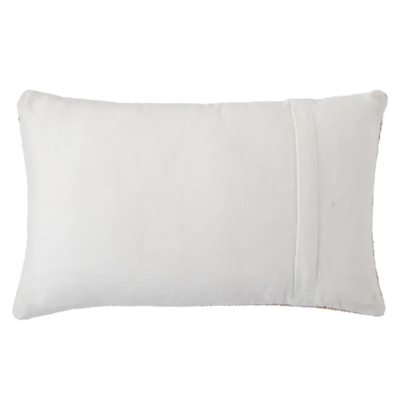 Groove by Nikki Chu Nikki Chu by  Tribe Indoor/ Outdoor Tribal Multicolor/ White Lumbar Pillow