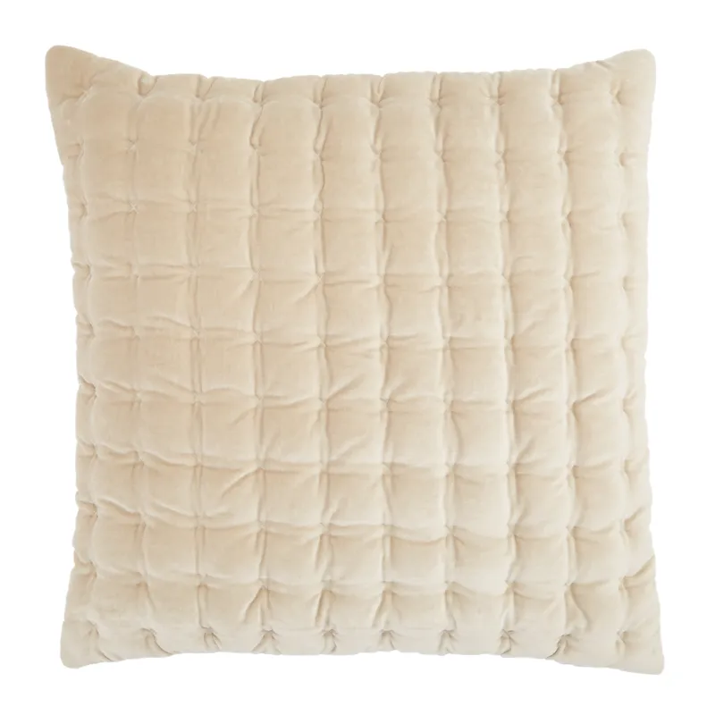 Lexington Winchester Solid Beige/ White Poly Throw Pillow 26 inch