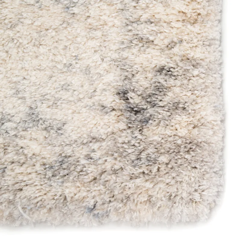 Lyra Serenade Abstract Ivory/ Light Gray Area Rug (8'10"X11'9")