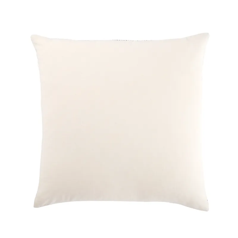 Mercado Palace Tribal Black/ Ivory Down Throw Pillow 22 inch