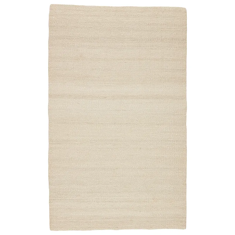 Naturals Tobago Hutton Natural Solid White Area Rug (9'X12')