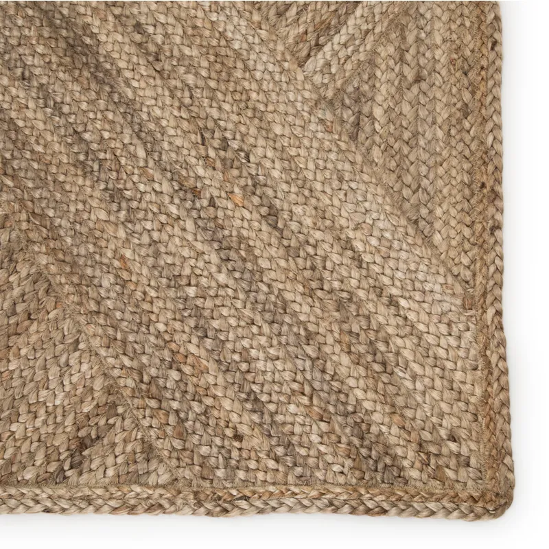 Naturals Tobago Vero Natural Trellis Beige Area Rug (9'X12')