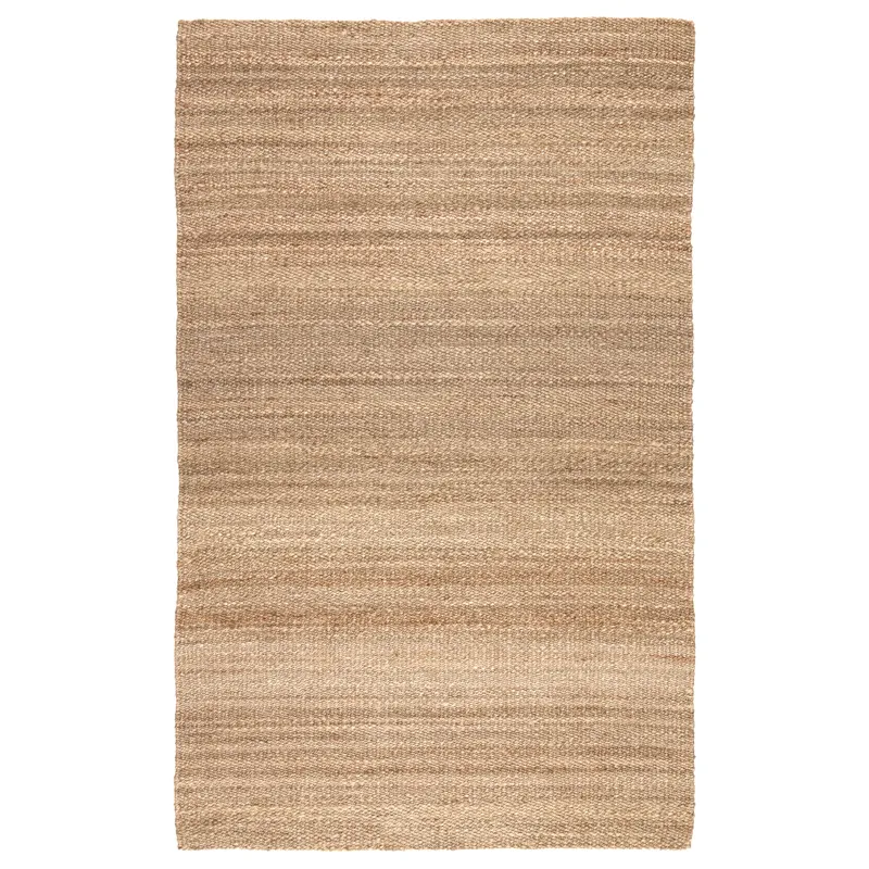 Naturals Tobago Hilo Natural Solid Tan Area Rug (5'X8')