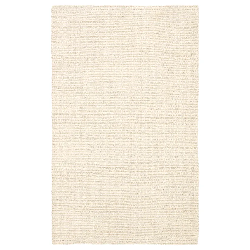 Naturals Tobago Tyne Natural Solid Ivory Area Rug (9'X12')