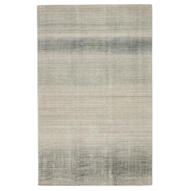 Newport by Barclay Butera Barclay Butera by  Bayshores Handmade Ombre Gray/ Beige Area Rug (8'X1