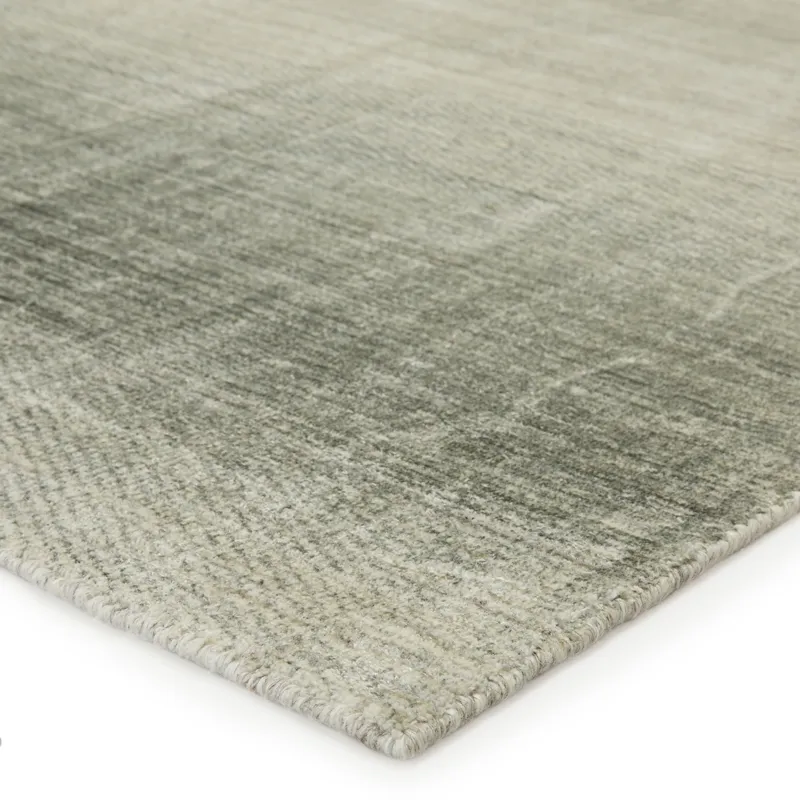 Newport by Barclay Butera Barclay Butera by  Bayshores Handmade Ombre Gray/ Beige Area Rug (8'X1