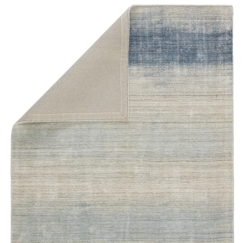 Newport by Barclay Butera Barclay Butera by  Bayshores Handmade Ombre Blue/ Beige Area Rug (8'X1