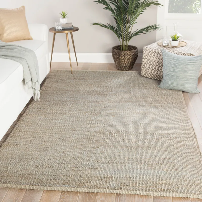 Naturals Monaco Anthro Natural Solid Tan Area Rug (5'X8')