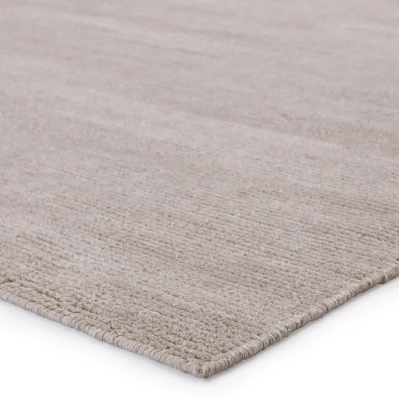 Rebecca Limon Indoor/ Outdoor Solid Light Taupe Area Rug (9'X12')