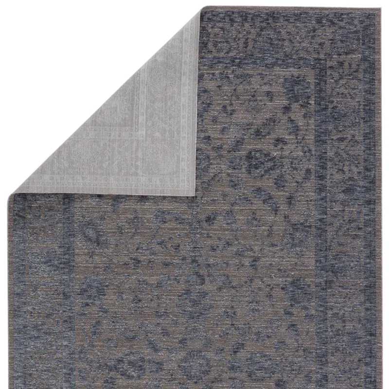 Raveen Indio Oriental Blue/ Gray Area Rug (5'X7'6")