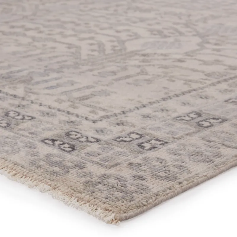 Salinas Cosimo Hand-Knotted Oriental Gray Area Rug (8'X10')