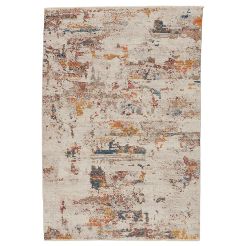 Terra Vibe by  Demeter Abstract Ivory/ Multicolor Area Rug (8'X10')