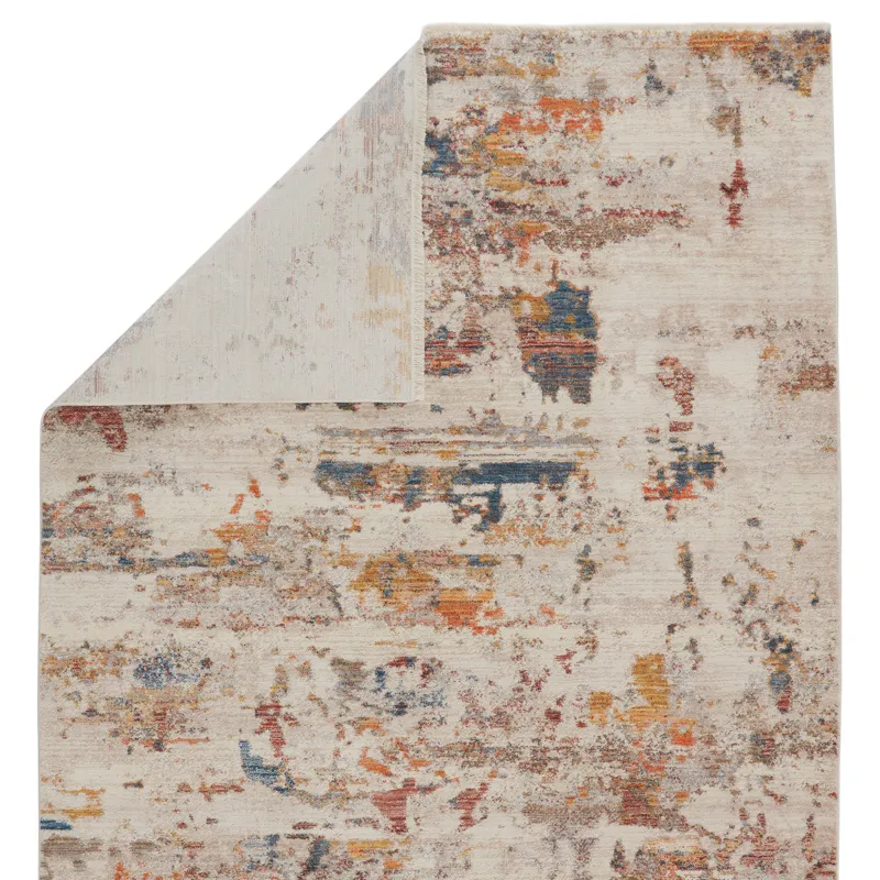 Terra Vibe by  Demeter Abstract Ivory/ Multicolor Area Rug (8'X10')