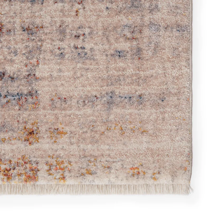 Terra Vibe by  Aerin Abstract Multicolor/ White Area Rug (5'3"X7'10")