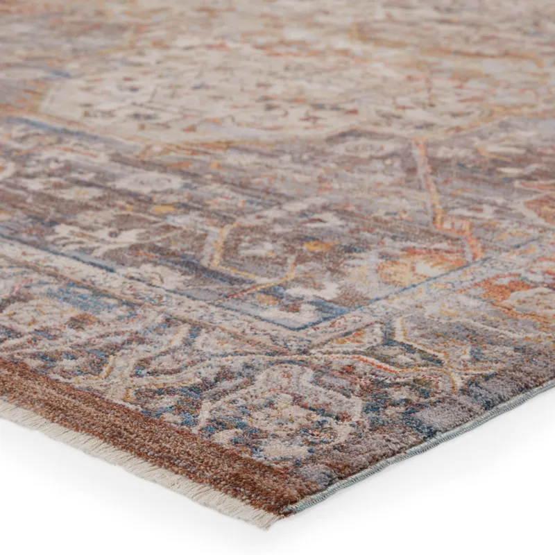 Terra Vibe by  Clarimond Medallion Multicolor Area Rug (3'11"X5'10")