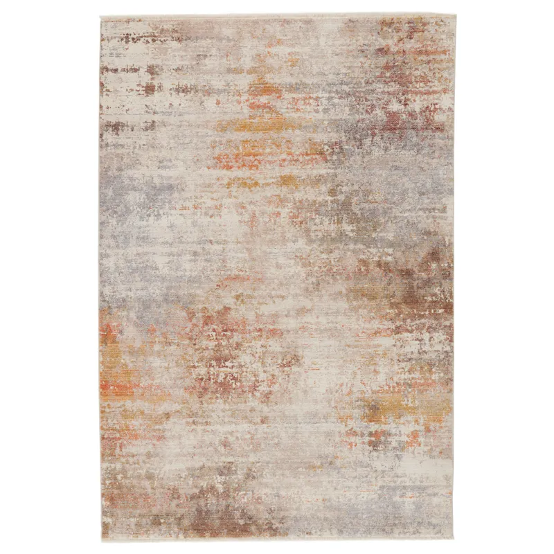 Terra Vibe by  Berquist Abstract Multicolor/ White Area Rug (8'X10')