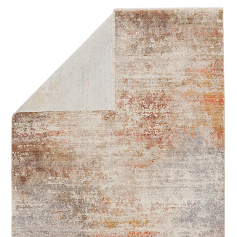 Terra Vibe by  Berquist Abstract Multicolor/ White Area Rug (8'X10')