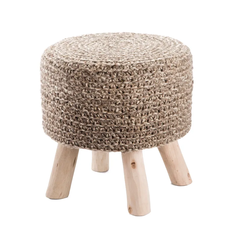 Westport Montana Stool Solid Taupe Stool