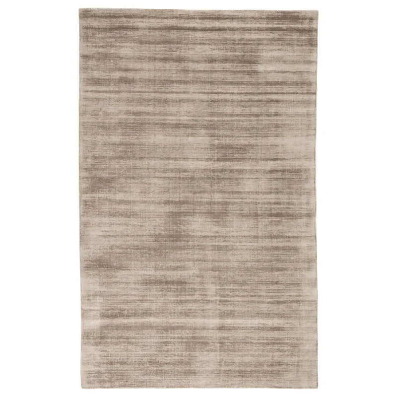 Yasmin Yasmin Handmade Solid Dark Gray Area Rug (8'X10')