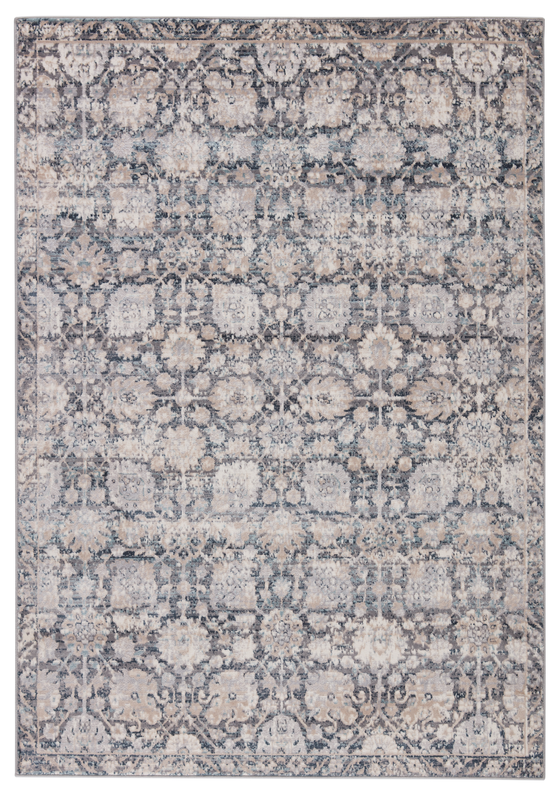 Jaipur Living Izar Oriental Gray/ Beige Area Rug 9'X13' Jaipur Living Izar Oriental Gray/ Beige Area Rug 9'X13'