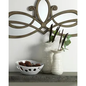 Marine Vase Pearl Cream - Large