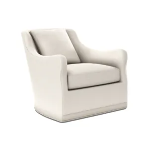 Arcadia Sculpted Arm Swivel Chair