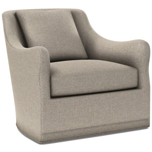 Arcadia Sculpted Arm Swivel Chair