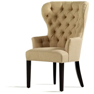 Garbo Tufted Dining Arm Chair