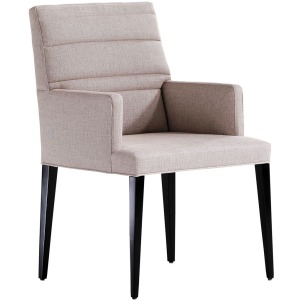 Sabrina Quilted Arm Dining Chair
