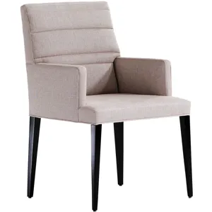 Sabrina Quilted Arm Dining Chair