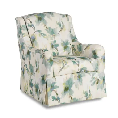 Carrie English Arm Swivel Chair