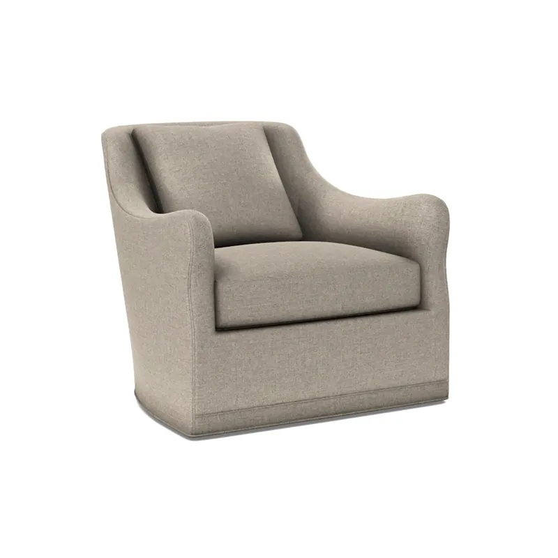 Arcadia Sculpted Arm Swivel Chair
