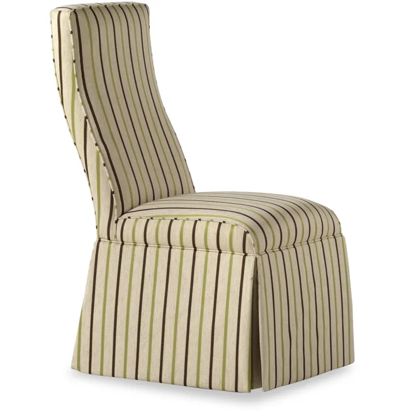 945Â Lahaye Skirted Armless Chair
