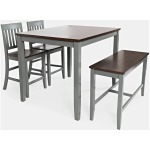 Decatur Lane 4 Pack Counter Height Dining Set - Grey