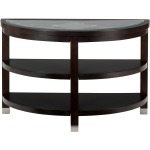 Warren Sofa Table with Glass Top