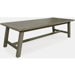 Telluride Trestle Extension Dining Table - Driftwood