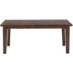 Cirrus Oak Transitional Rectangular Table