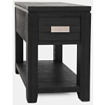 Altamonte Power Chairside Table with Shelf