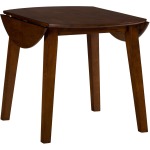 Simplicity Round Drop Leaf Table that Seats 4 for Dining Areas
