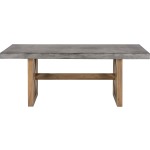 Boulder Ridge Concrete Dining Table- Rectangle