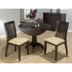 Conventional Height Vertical Slatback, Shaped Side Chair